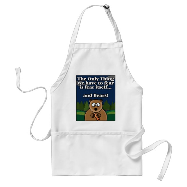 Fear Bears Standard Apron (Front)