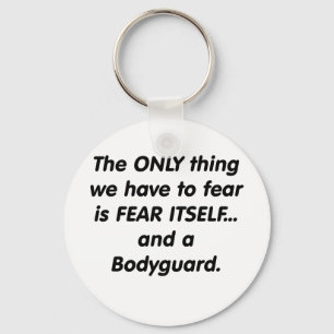 Fear Bodyguard Key Ring
