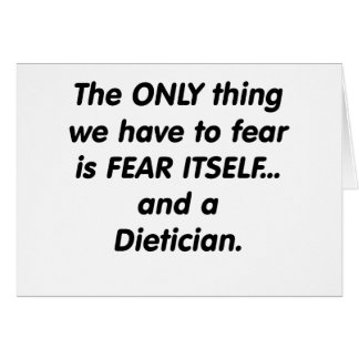 fear dietician