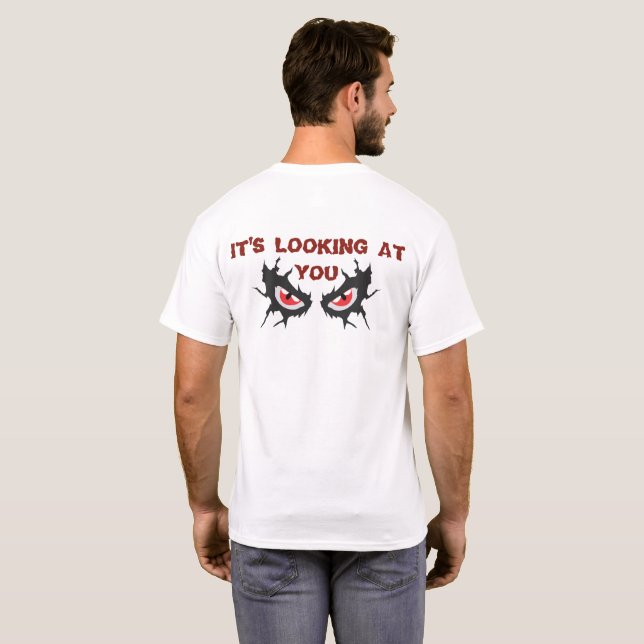 Fear Has A Face Ghost Ripped White T-Shirt - Front (Back Full)