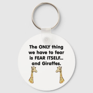 Fear Itself Giraffes Key Ring