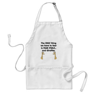 Fear Itself Giraffes Standard Apron
