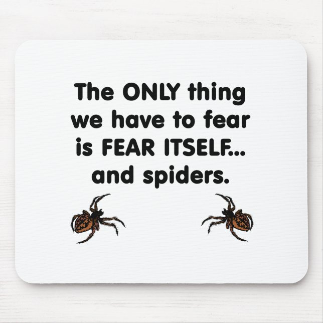 Fear Itself spiders Mouse Pad (Front)