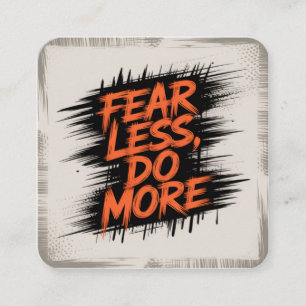 Fear Less, Do More Enclosure Card