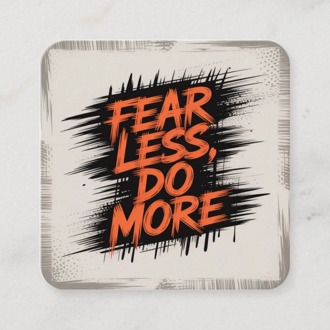 Fear Less, Do More Enclosure Card (Front)