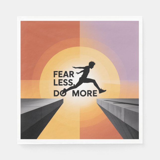 Fear Less, Do More Napkin (Front)
