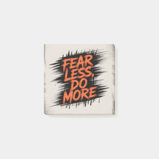 Fear Less, Do More Post-it Notes (Front)