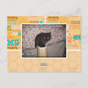 Fear me postcard