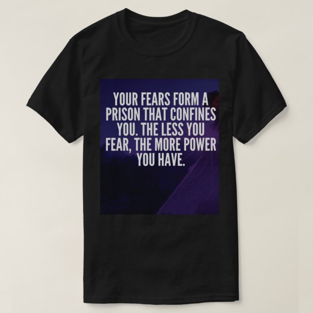 FEAR - Motivational T-Shirt (Design Front)