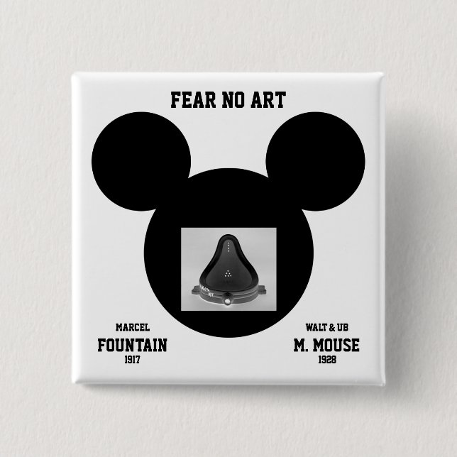 Fear No Art™ Button (Front)