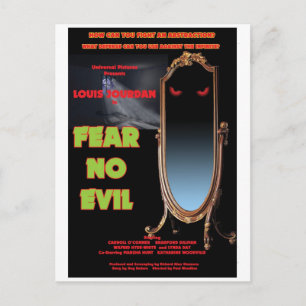 FEAR NO EVIL by Philip J. Riley Postcard