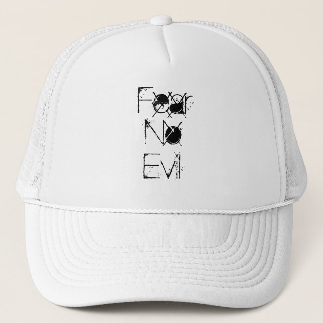Fear No Evil Trucker Hat (Front)