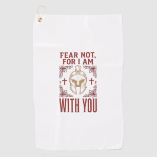 Fear Not Christian Warrior Vintage T-Shirt_1 Golf Towel