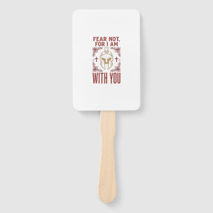 Fear Not Christian Warrior Vintage T-Shirt_1 Hand Fan