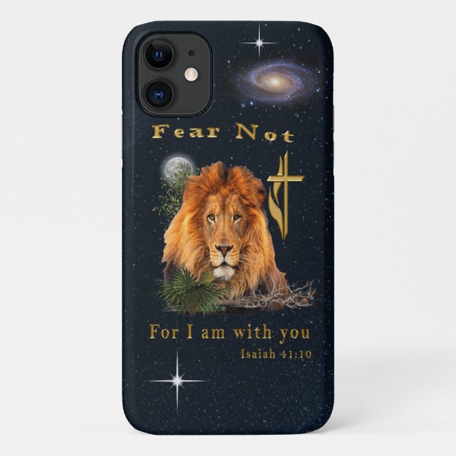 Fear Not for I am With thee Case-Mate iPhone Case (Back)