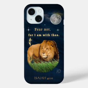 Fear Not for I am with thee iPhone 15 Case