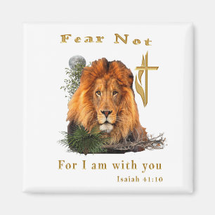 Fear Not for I am With thee Magnet