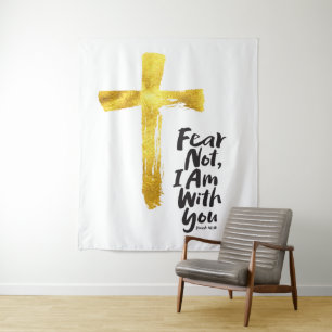FEAR NOT, I AM with you - Christian - Isaiah 41:10 Tapestry