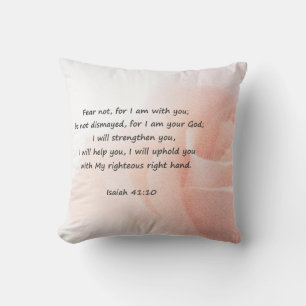 Fear Not Inspirational Pillow