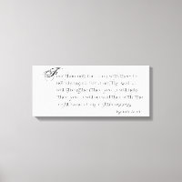 Fear Not - Isaiah 41:10 Typography canvas