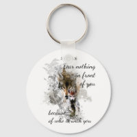 Fear Nothing in front of you Inspirational Quote