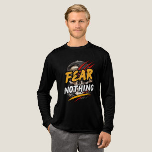 Fear Nothing Skull T-Shirt Tri-Blend Shirt
