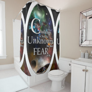 Fear Of The Unknown Shower Curtain