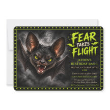 Fear Takes Flight | Teen Halloween Birthday Party