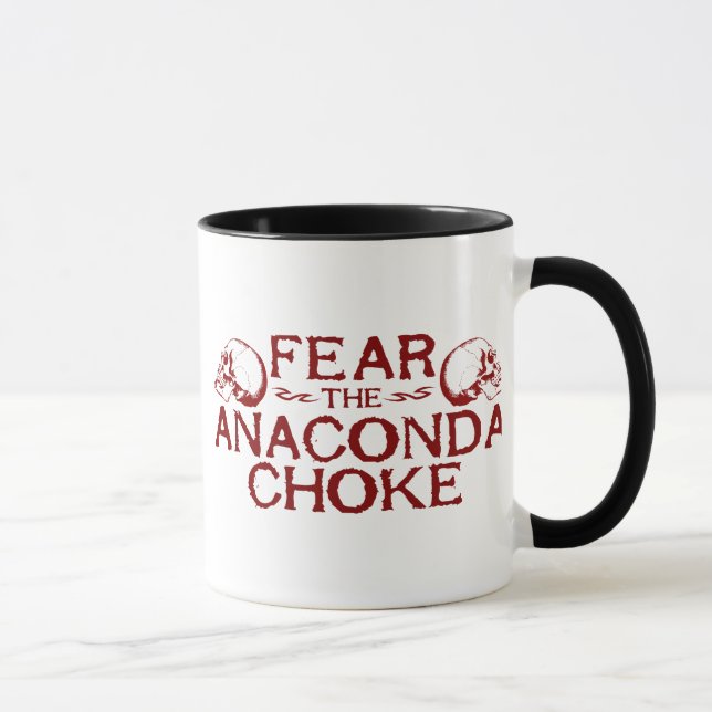 Fear the Anaconda Choke Mug (Right)