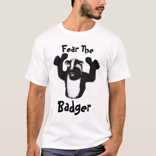 Fear The, Badger T-Shirt (Front)