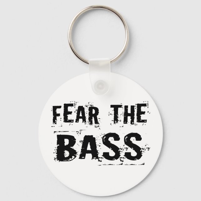 Fear the Bass Key Ring (Front)