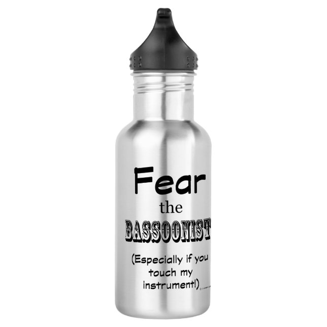 Fear The Bassoonist 532 Ml Water Bottle (Right)