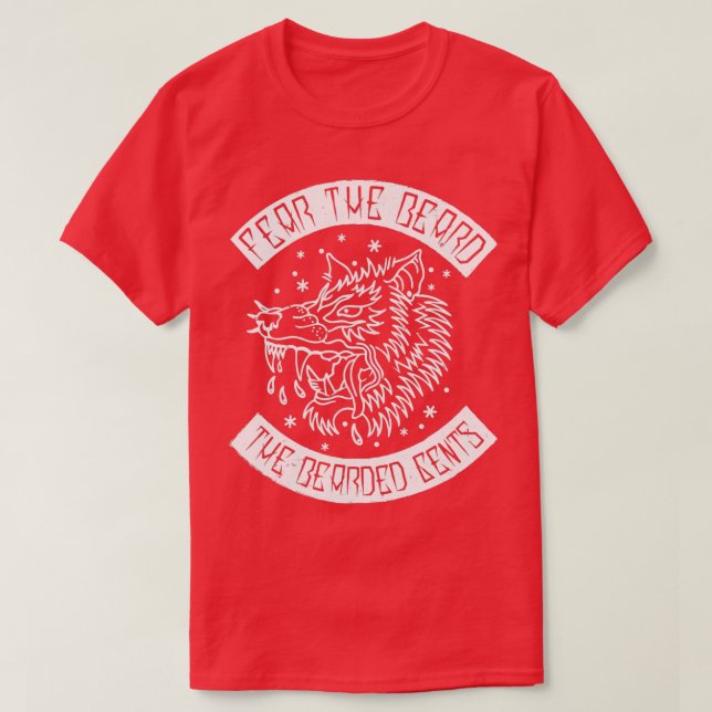 FEAR THE BEARD 61 T-Shirt (Design Front)