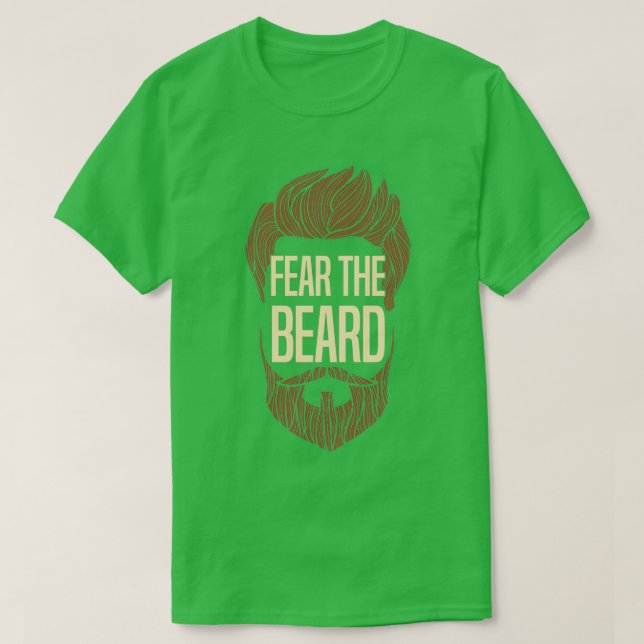 Fear The Beard Classic TShirt (Design Front)