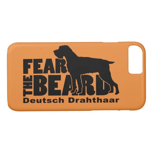 Fear the Beard - Deutsch Drahthaar Gear Case-Mate iPhone Case (Back (Horizontal))