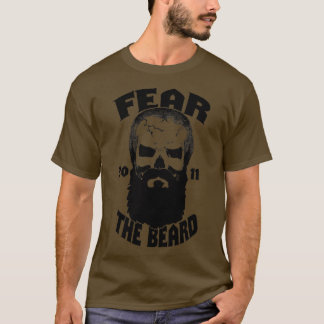 Fear The Beard Skull Shirt by Fear The Beard