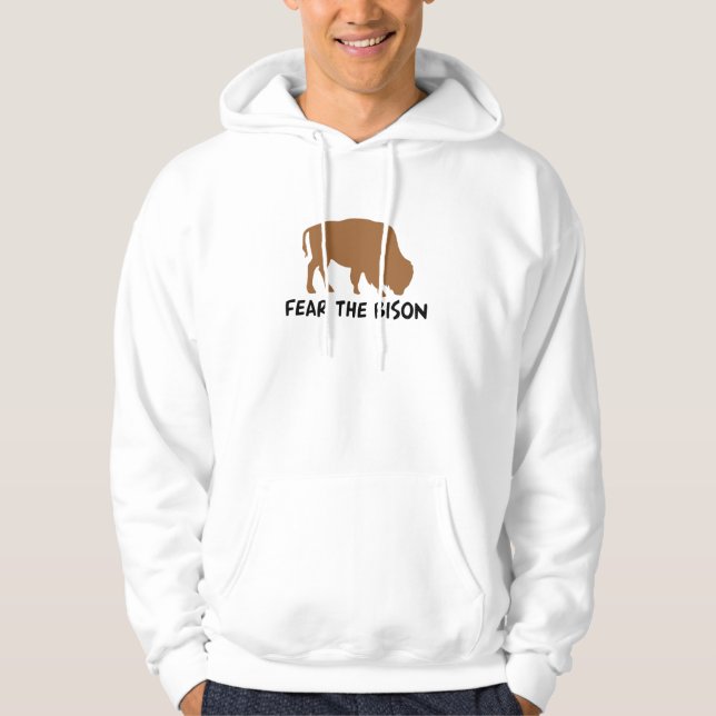 Fear The Bison Hoodie (Front)