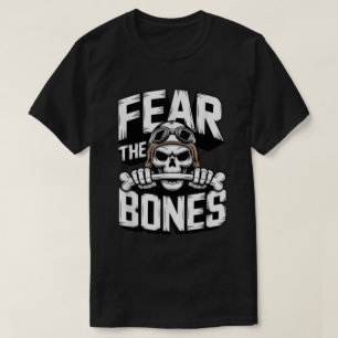 Fear The Bones Skull Squadron T-Shirt