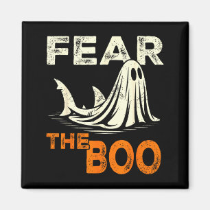Fear the boo – ghost shark kids halloween costume magnet