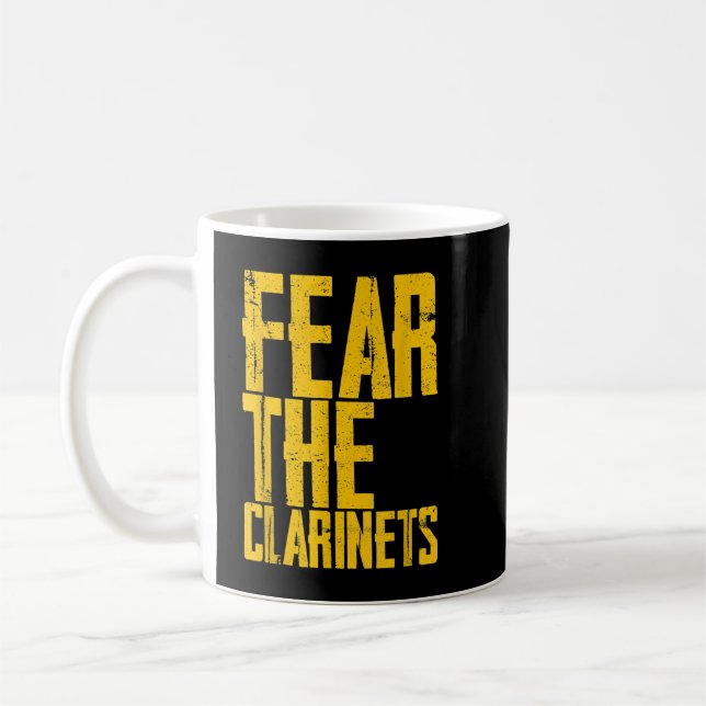 Fear The Clarinets ---2 Coffee Mug (Left)
