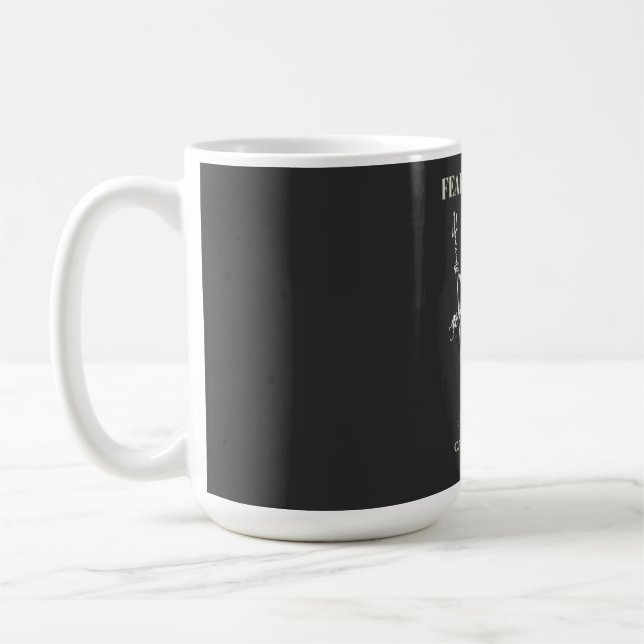 Fear the Deep – Poseidon Mythic  Coffee Mug (Left)