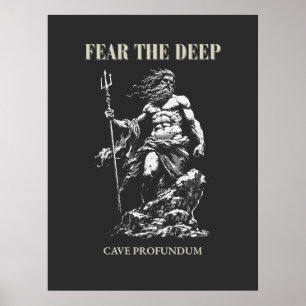Fear the Deep – Poseidon Mythic  Poster