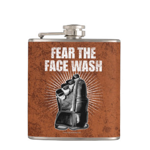 Fear The Face Wash (Hockey) Hip Flask