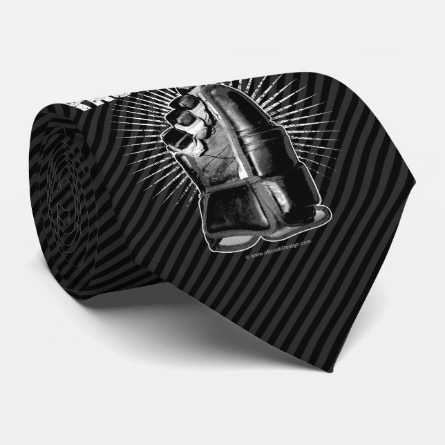 Fear The Face Wash (Hockey) Tie (Rolled)