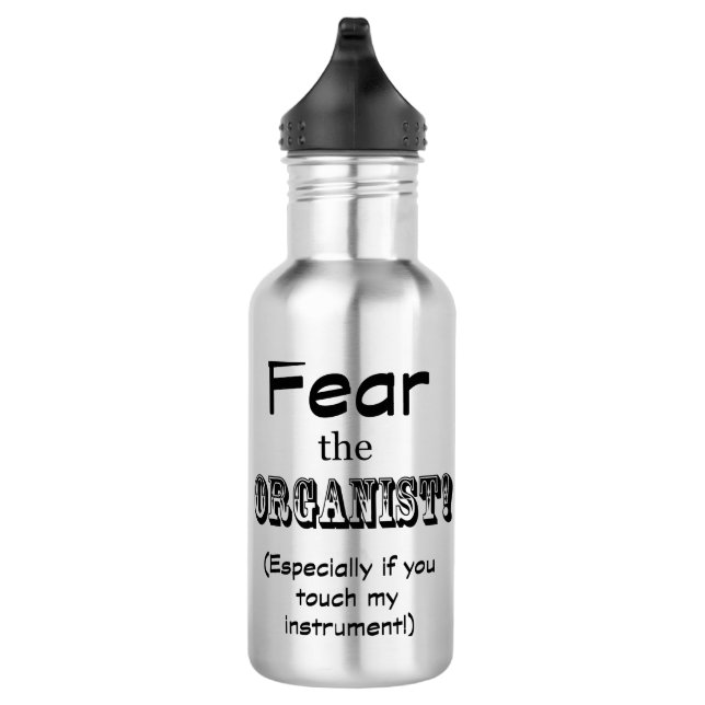 Fear The Organist 532 Ml Water Bottle (Right)