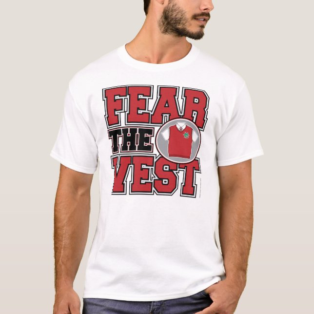 Fear The Vest T-Shirt (Front)