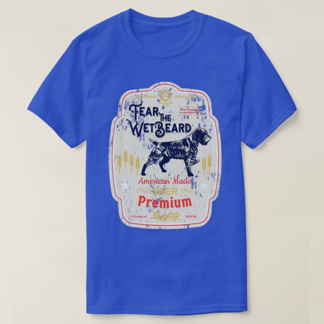 FEAR THE WET BEARD T-Shirt (Design Front)