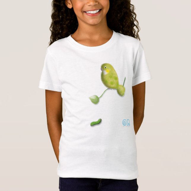 Fearful Bird illustration shirt (Front)