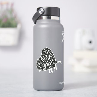 Fearfully and Wonderfully Made Butterfly Sticker