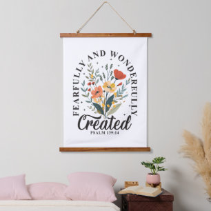 Fearfully and Wonderfully Made Hanging Tapestry